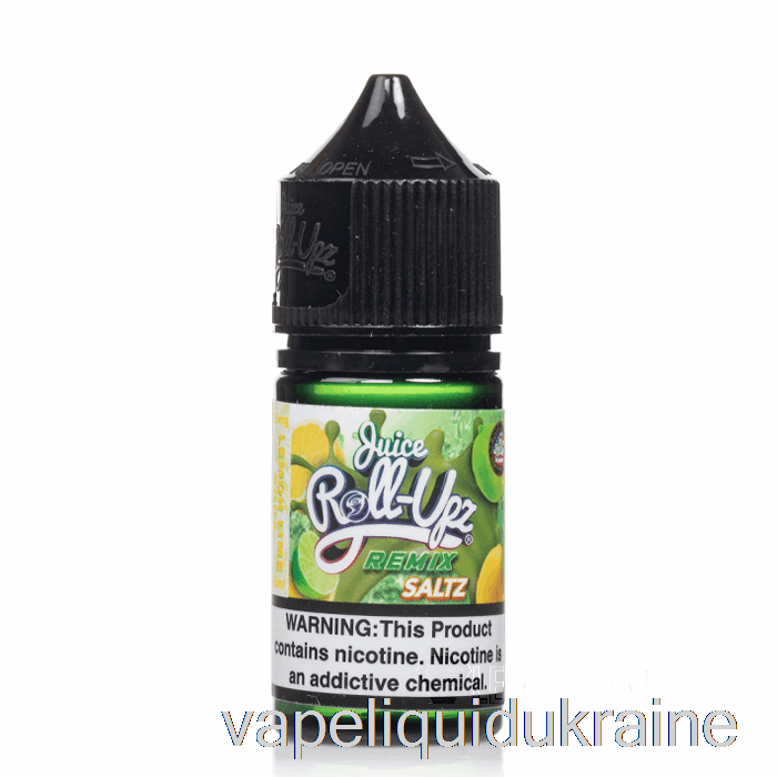 Vape Liquid Ukraine Lemon Lime Soda - Juice Roll Upz Remix Salts - 30mL 50mg